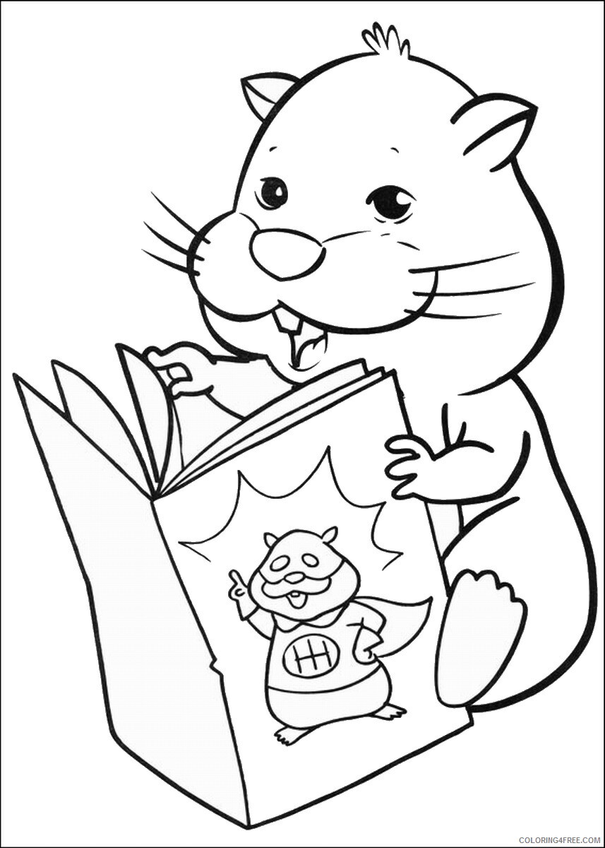 The ZhuZhus Coloring Pages TV Film zhu zhu pets3 Printable 2020 09919 Coloring4free