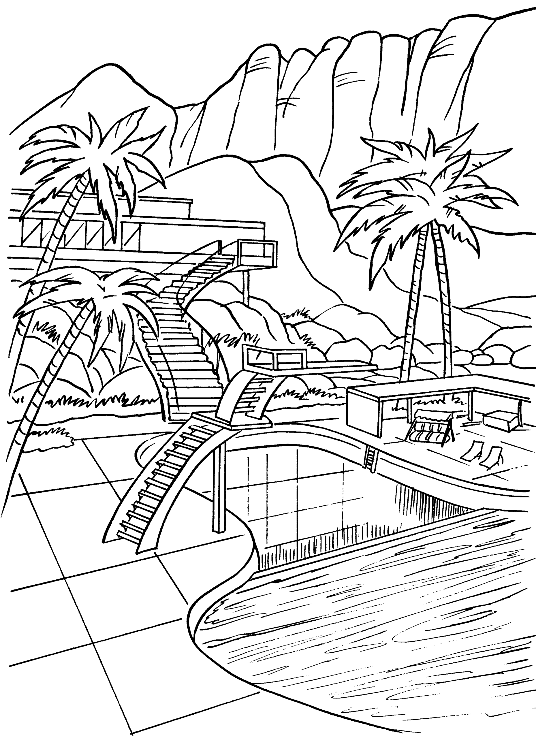 Thunderbirds Coloring Pages TV Film thunderbirds 15 Printable 2020 09978 Coloring4free