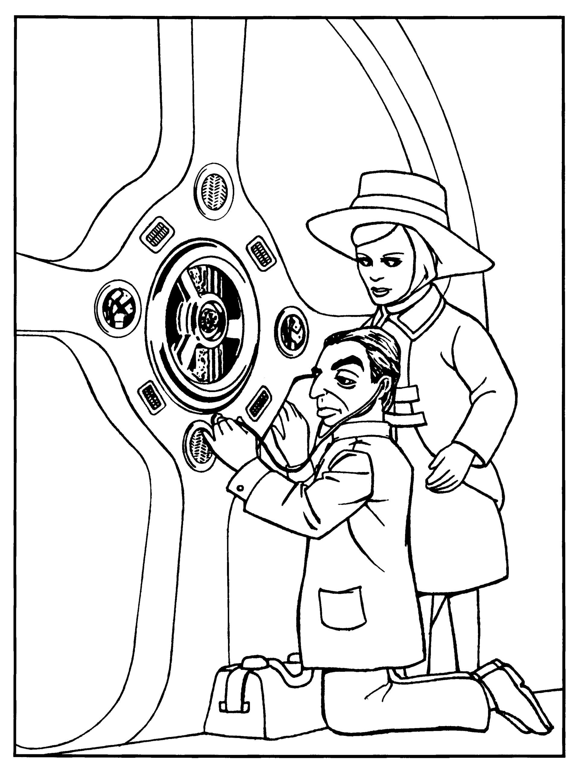 Thunderbirds Coloring Pages TV Film thunderbirds 31 Printable 2020 09996 Coloring4free