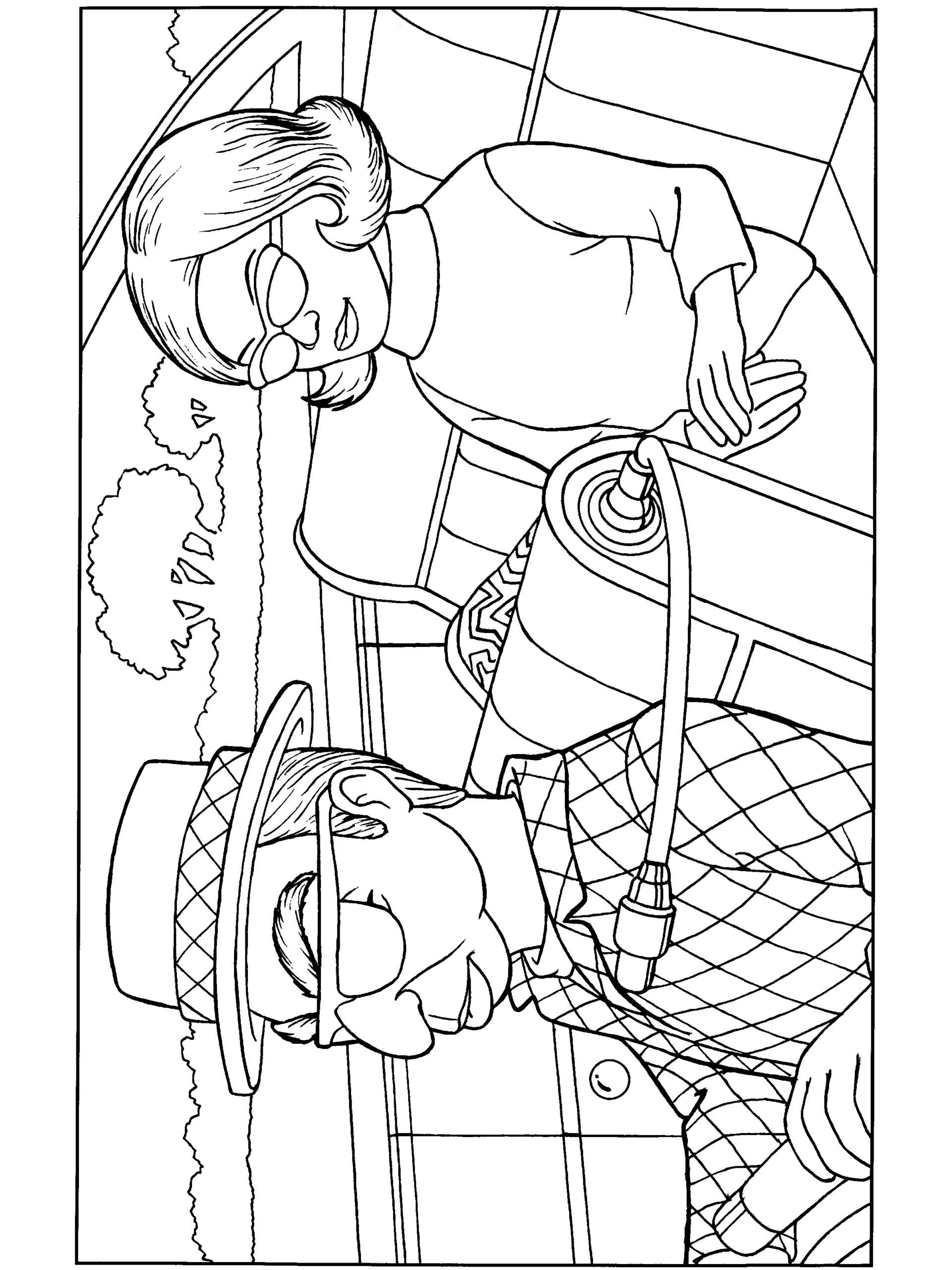 Thunderbirds Coloring Pages TV Film thunderbirds 37 Printable 2020 10002 Coloring4free