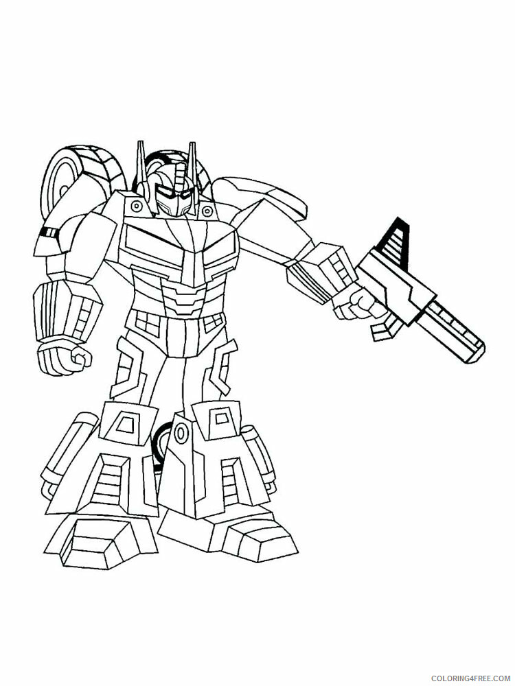 Tobot Coloring Pages TV Film Tobot 12 Printable 2020 10059 Coloring4free