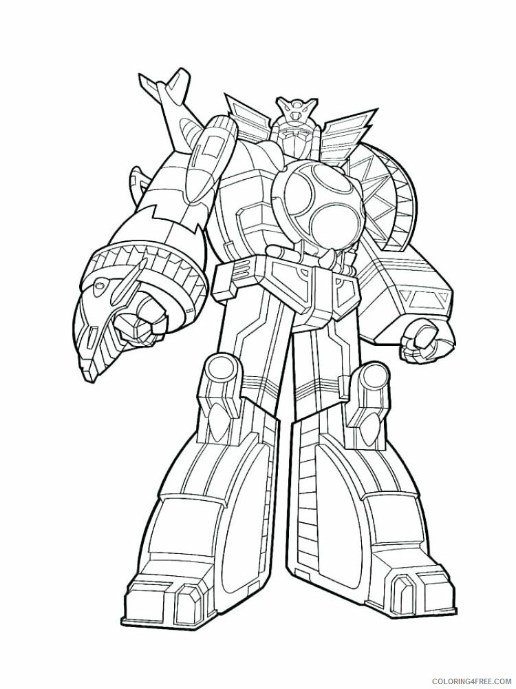 Tobot Coloring Pages TV Film Tobot 13 Printable 2020 10060 Coloring4free