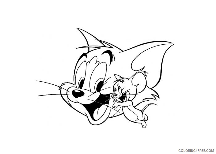 Tom and Jerry Coloring Pages TV Film Tom and Jerry 2 Printable 2020 10174 Coloring4free