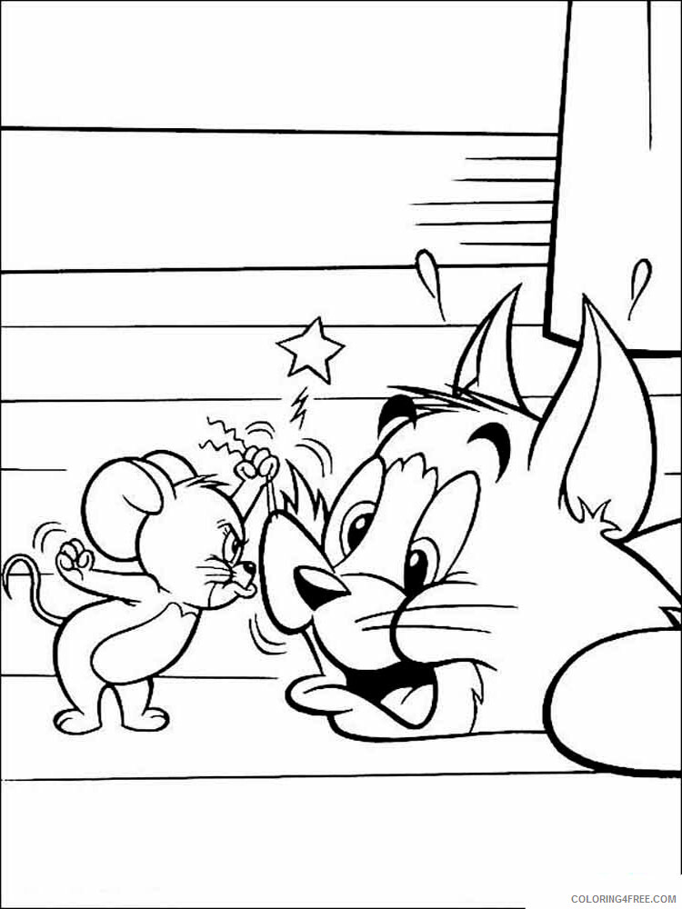 Tom and Jerry Coloring Pages TV Film Tom and Jerry 22 Printable 2020 10197 Coloring4free