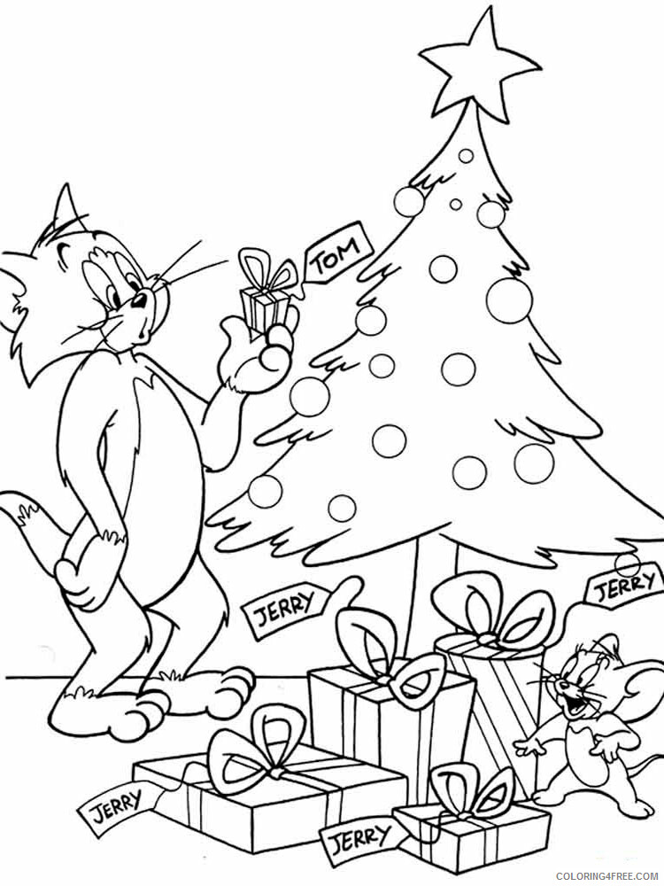 Tom and Jerry Coloring Pages TV Film Tom and Jerry 25 Printable 2020 10200 Coloring4free