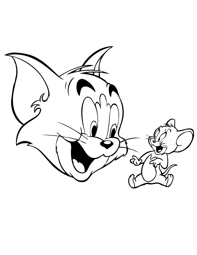 Tom and Jerry Coloring Pages TV Film Tom and Jerry Best Friends Printable 2020 10166 Coloring4free