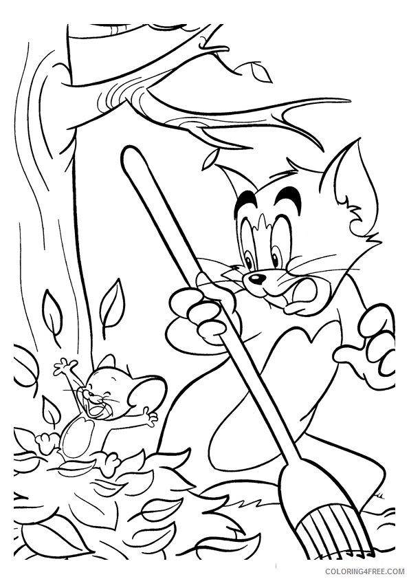 Tom and Jerry Coloring Pages TV Film Tom and Jerry Images Printable 2020 10168 Coloring4free