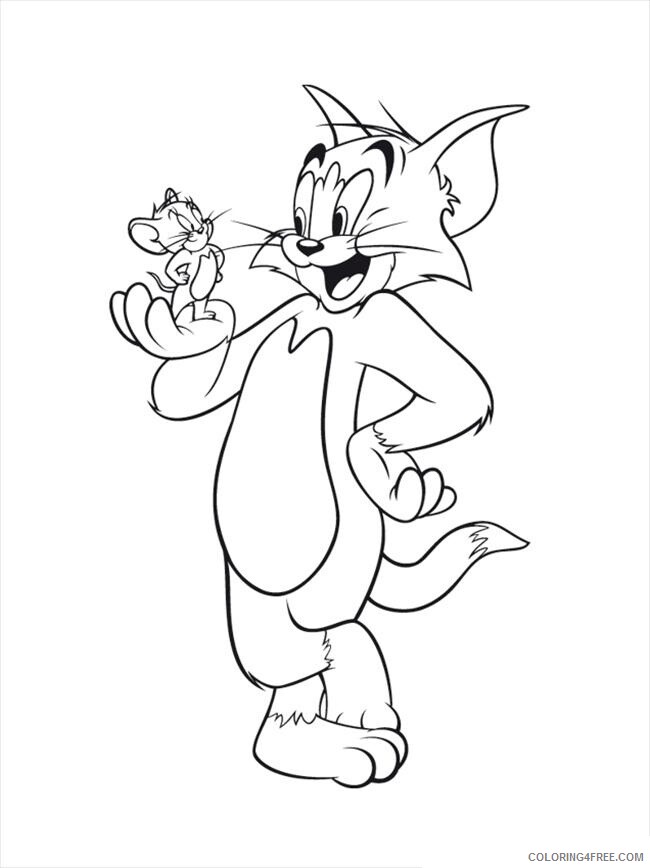 Tom and Jerry Coloring Pages TV Film Tom and Jerry Photos Printable 2020 10235 Coloring4free