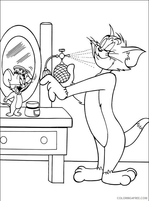 Tom and Jerry Coloring Pages TV Film Tom and Jerry Picture Printable 2020 10173 Coloring4free