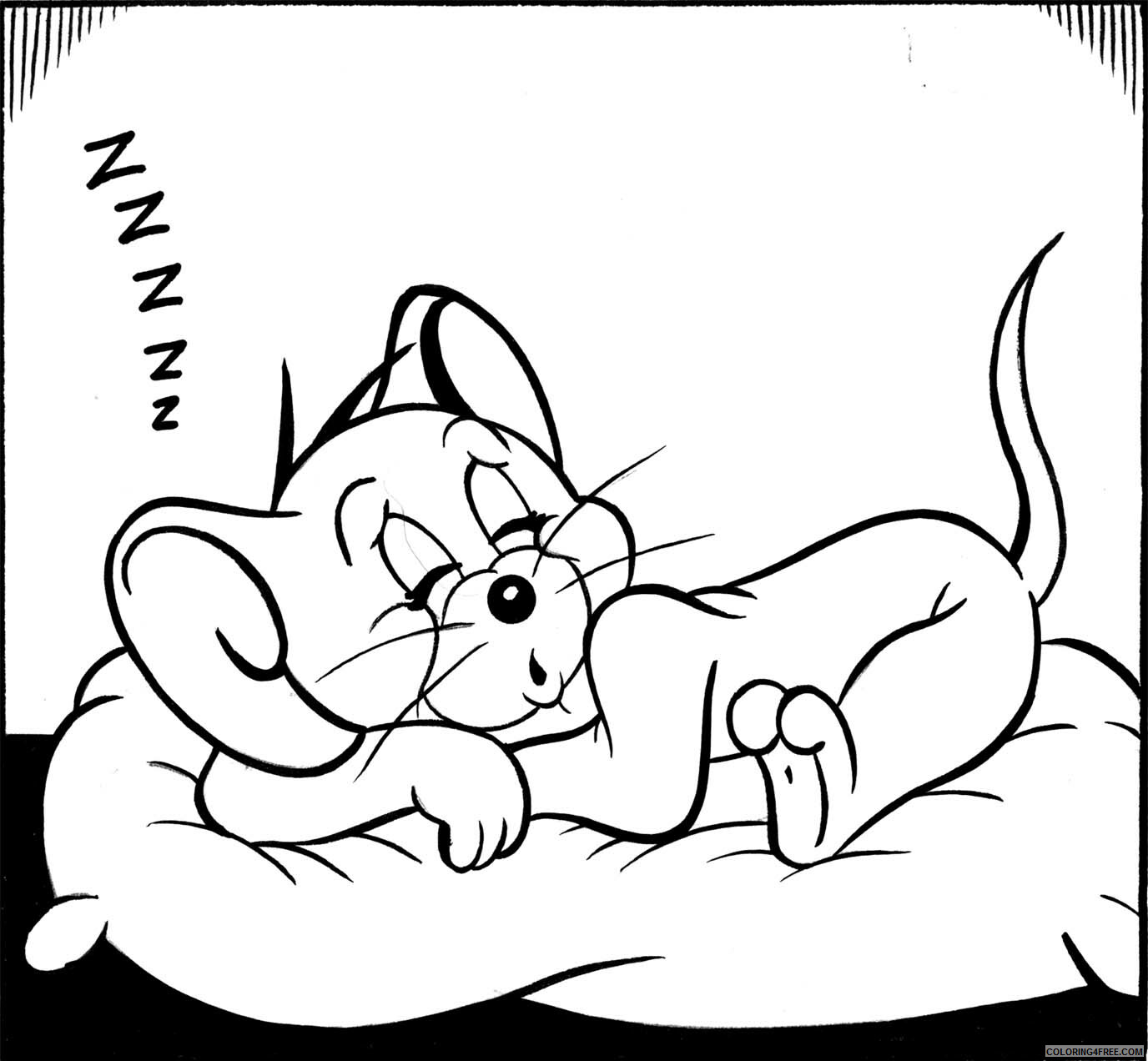 Tom and Jerry Coloring Pages TV Film Tom and Jerry Printable 2020 10176 Coloring4free