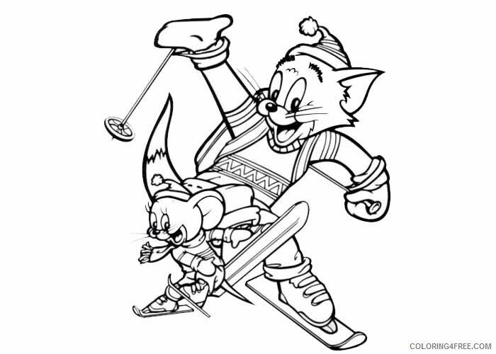 Tom and Jerry Coloring Pages TV Film Tom and Jerry kids Printable 2020 10244 Coloring4free