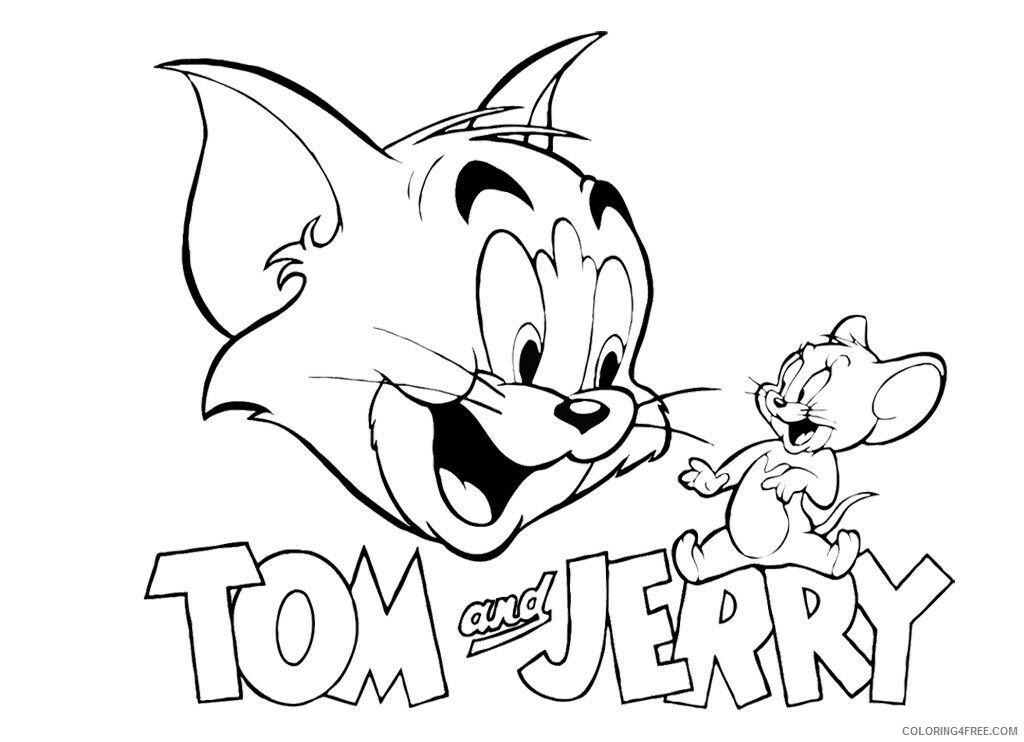 Tom and Jerry Coloring Pages TV Film lovely thumbs up Printable 2020 10098 Coloring4free
