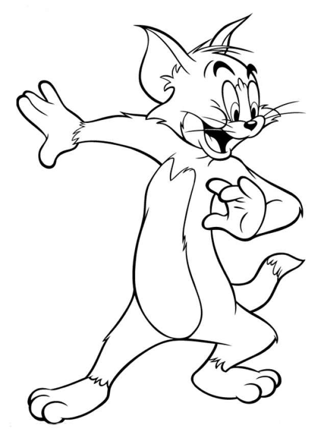 Tom and Jerry Coloring Pages TV Film tom und jerry fm0L9 Printable 2020 10252 Coloring4free