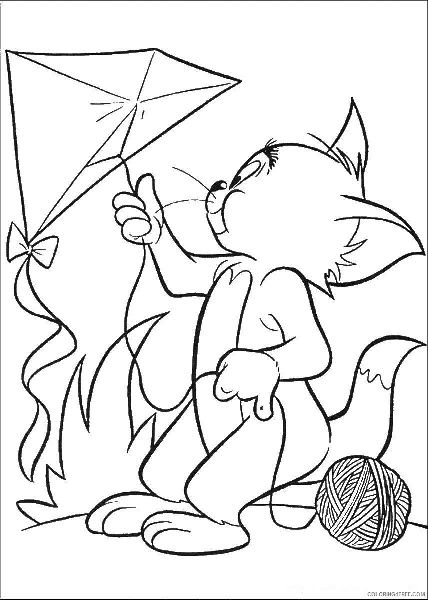 Tom and Jerry Coloring Pages TV Film tom_jerry_cl_38 Printable 2020 10160 Coloring4free