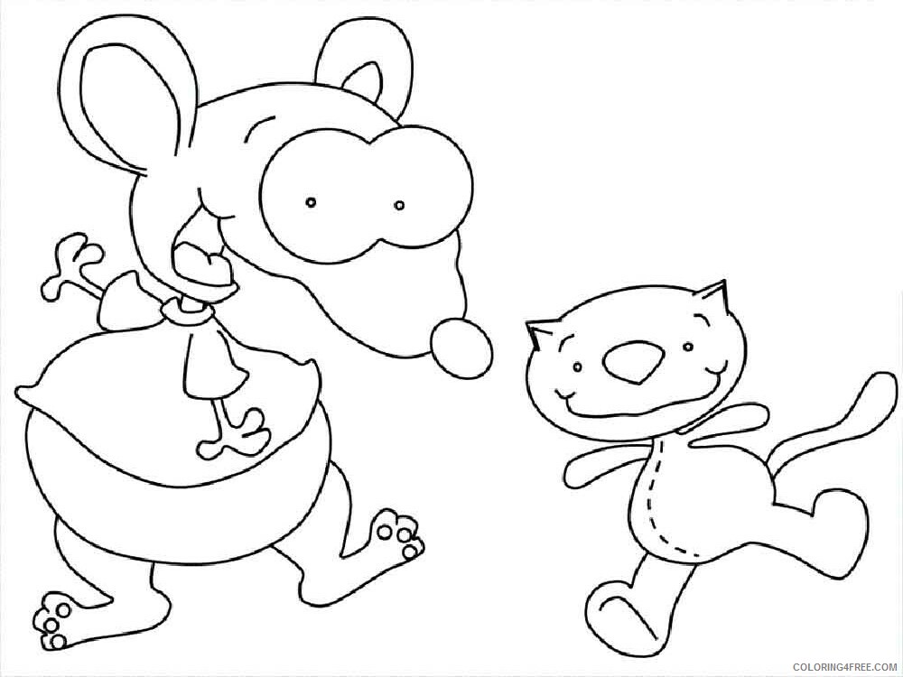 Toopy and Binoo Coloring Pages TV Film toopy and binoo 10 Printable 2020 10256 Coloring4free