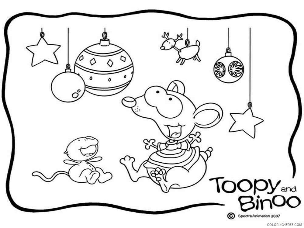 Toopy and Binoo Coloring Pages TV Film toopy and binoo 13 Printable 2020 10259 Coloring4free