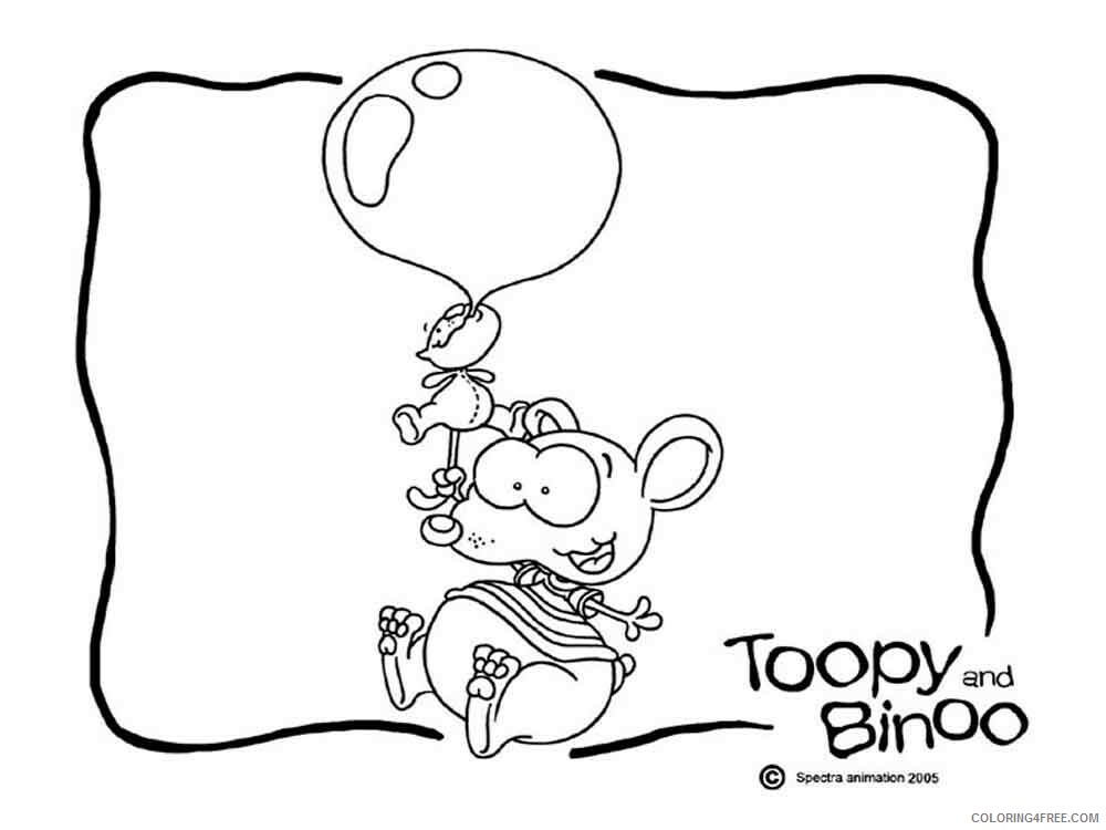 Toopy and Binoo Coloring Pages TV Film toopy and binoo 4 Printable 2020 10264 Coloring4free