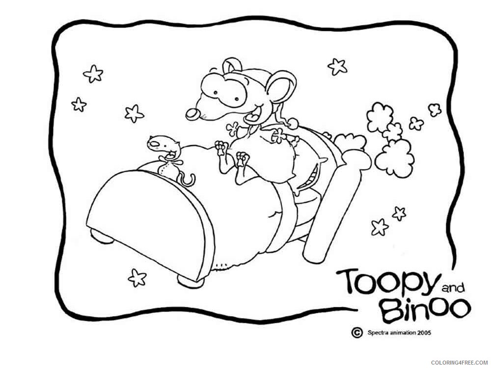 Toopy and Binoo Coloring Pages TV Film toopy and binoo 5 Printable 2020 10265 Coloring4free