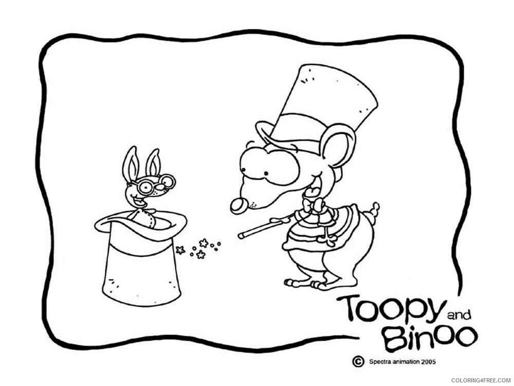 Toopy and Binoo Coloring Pages TV Film toopy and binoo 7 Printable 2020 10267 Coloring4free