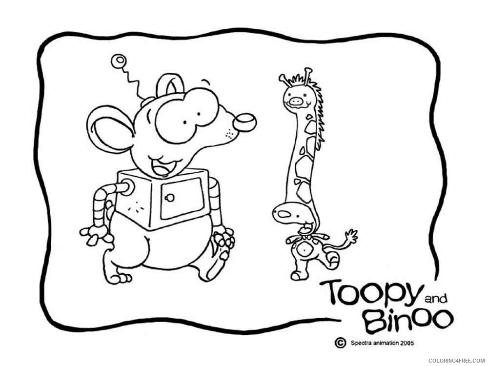 Toopy and Binoo Coloring Pages TV Film toopy and binoo 9 Printable 2020 10269 Coloring4free
