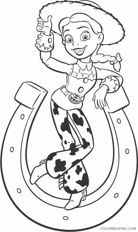 Toy Story Coloring Pages TV Film Jessie Toy Story 4 Printable 2020 10365 Coloring4free