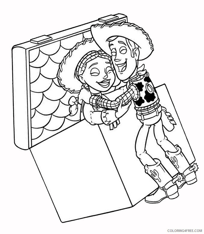 Toy Story Coloring Pages TV Film Toy Story 2 Woody Printable 2020 10445 Coloring4free