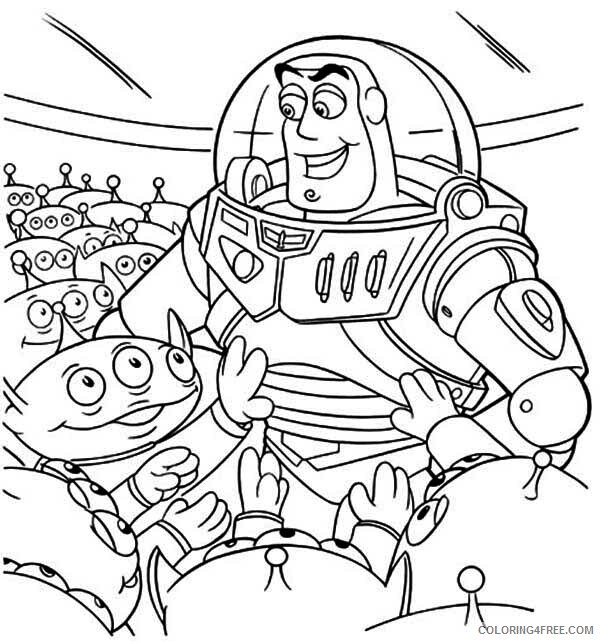 Toy Story Coloring Pages TV Film Toy Story Alien Printable 2020 10454 Coloring4free