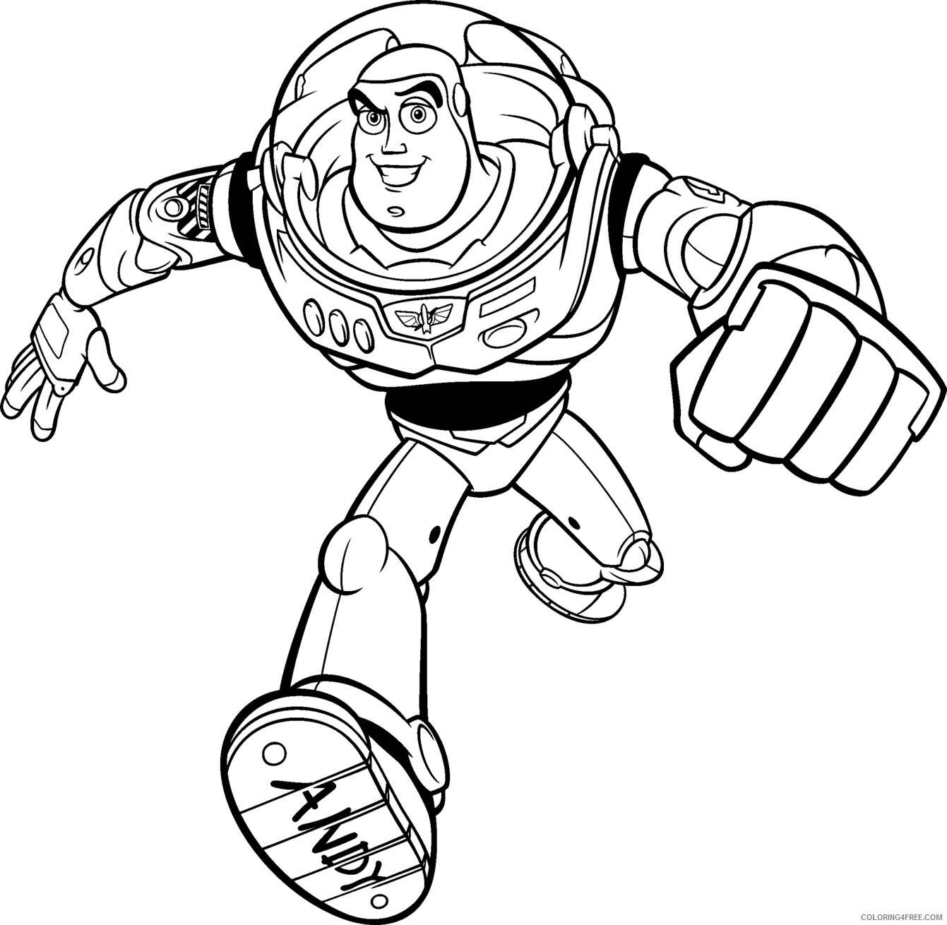 Toy Story Coloring Pages TV Film Toy Story Buzz Printable 2020 10506 Coloring4free