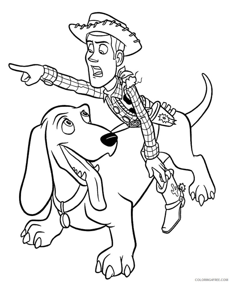 Toy Story Coloring Pages TV Film Toy Story Free Printable 2020 10512 Coloring4free