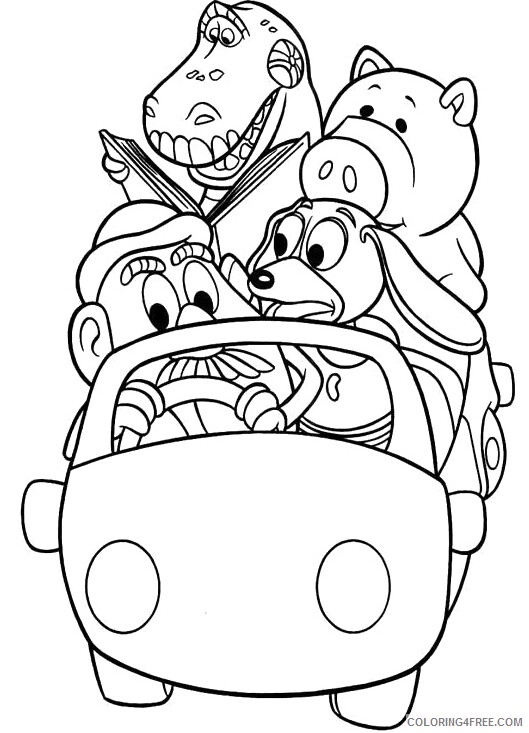 Toy Story Coloring Pages TV Film Toy Story Free Printable 2020 10516 Coloring4free
