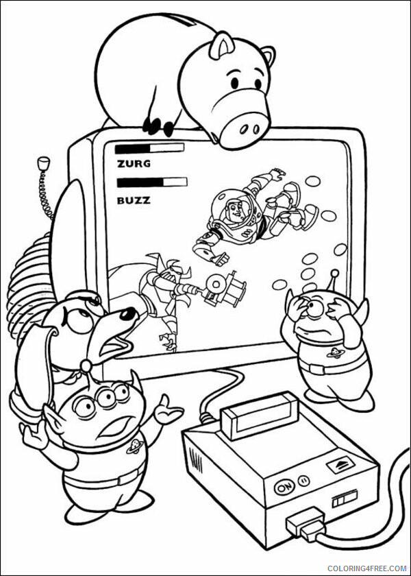 Toy Story Coloring Pages TV Film Toy Story Free to Print Printable 2020 10513 Coloring4free
