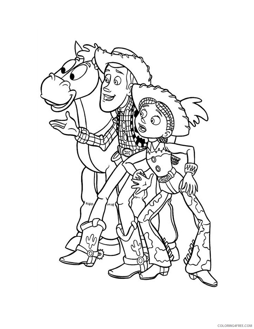Toy Story Coloring Pages TV Film Toy Story To Print Printable 2020 10518 Coloring4free