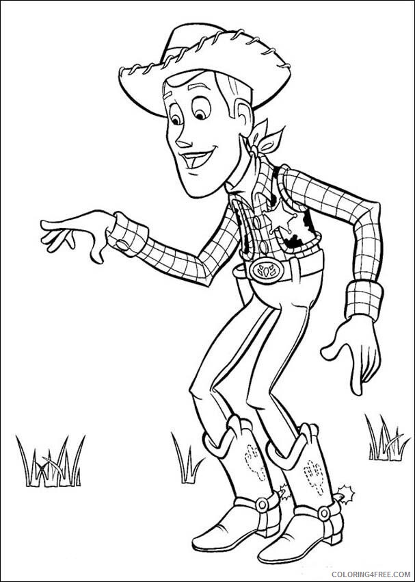 Toy Story Coloring Pages TV Film Toy Story Woody 2 Printable 2020 10528 Coloring4free