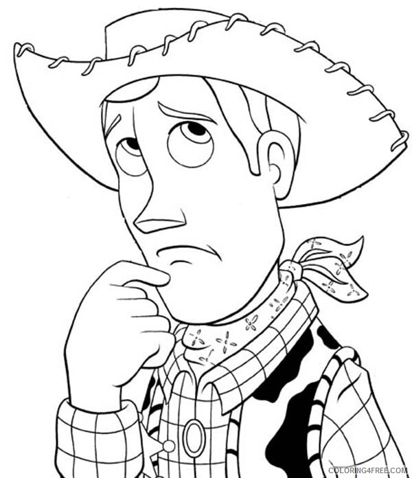 Toy Story Coloring Pages TV Film Toy Story Woody 3 Printable 2020 10529 Coloring4free