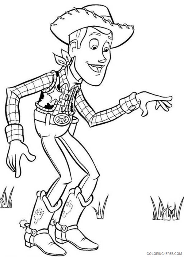 Toy Story Coloring Pages TV Film Toy Story Woody Free Printable 2020 10531 Coloring4free