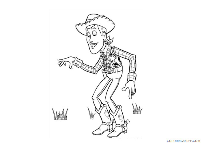 Toy Story Coloring Pages TV Film Woody toy story 2 Printable 2020 10535 Coloring4free