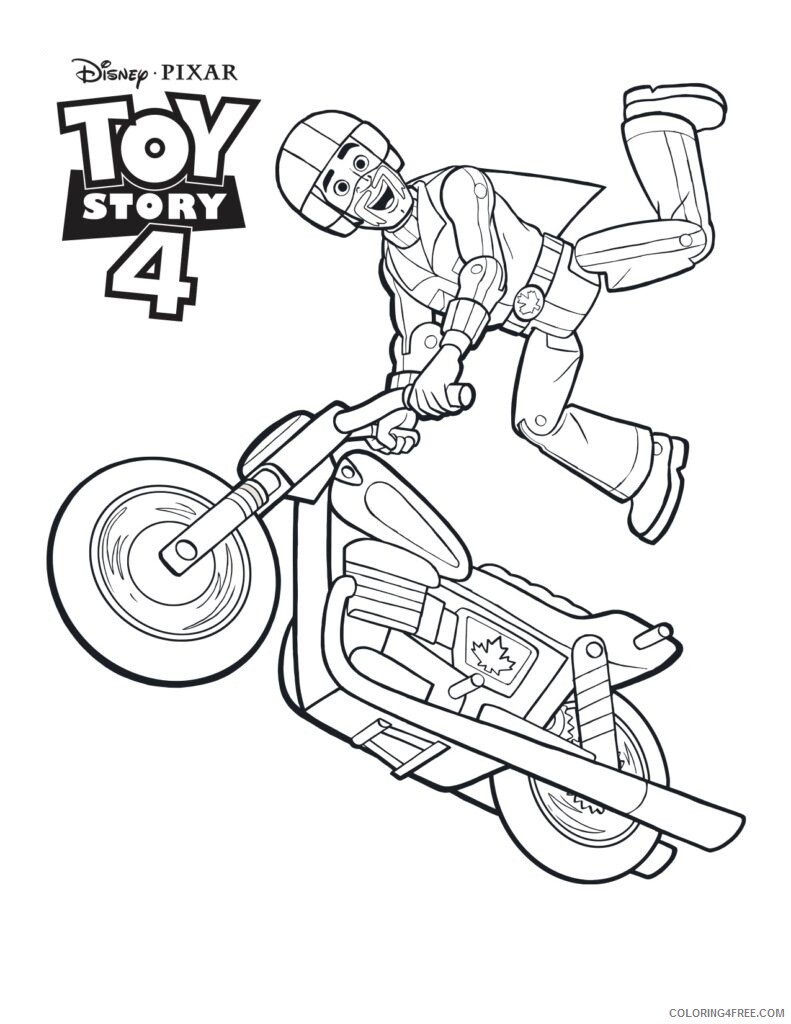 Toy Story Coloring Pages TV Film duke caboom Printable 2020 10344 Coloring4free