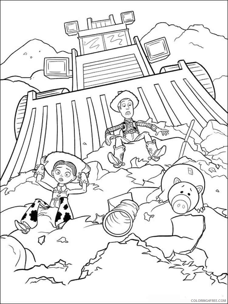 Toy Story Coloring Pages TV Film toy story 11 Printable 2020 10474 Coloring4free