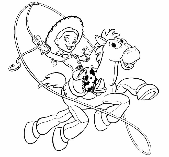 Toy Story Coloring Pages TV Film toy story 13 Printable 2020 10477 Coloring4free