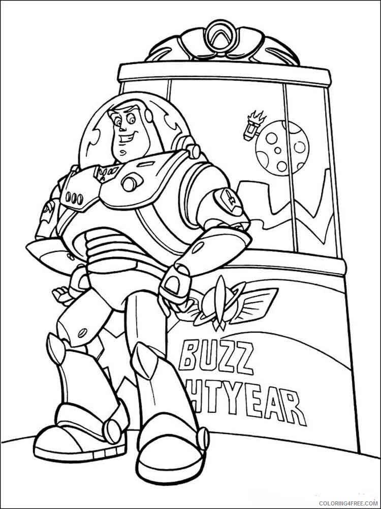 Toy Story Coloring Pages TV Film toy story 17 Printable 2020 10485 Coloring4free