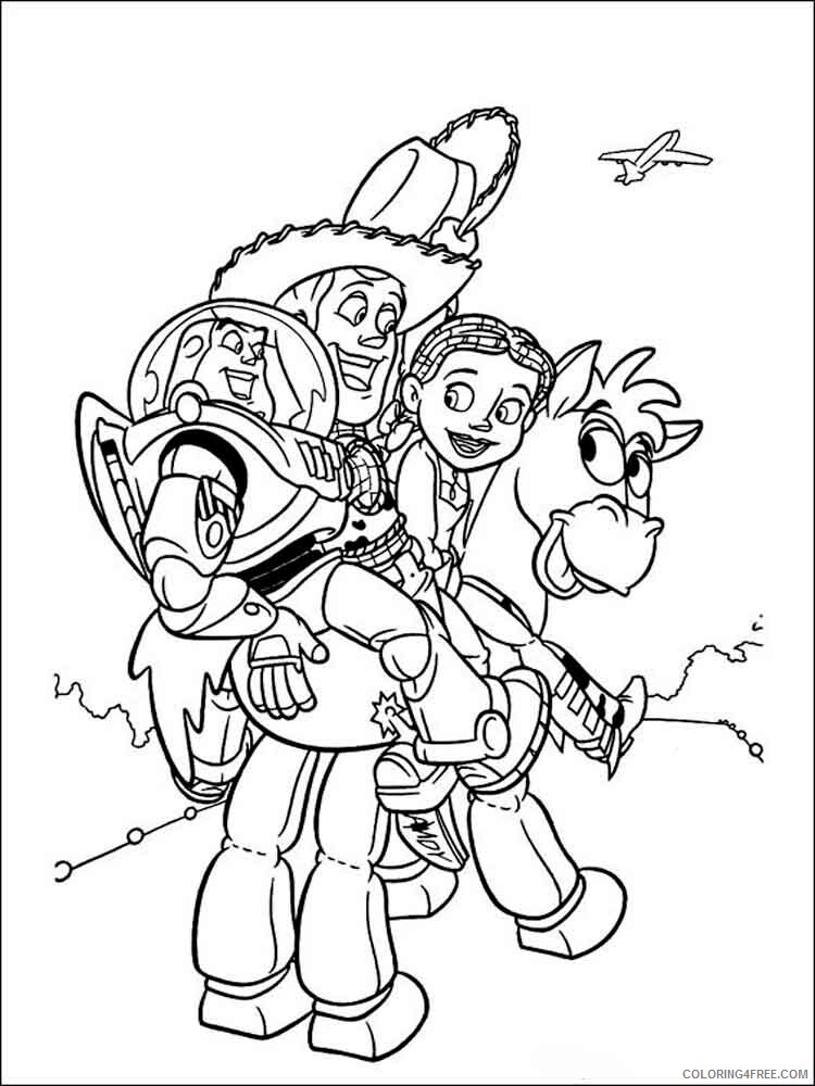 Toy Story Coloring Pages TV Film toy story 19 Printable 2020 10487 Coloring4free
