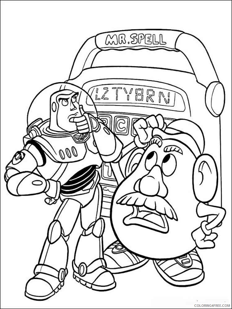Toy Story Coloring Pages TV Film toy story 21 Printable 2020 10492 Coloring4free