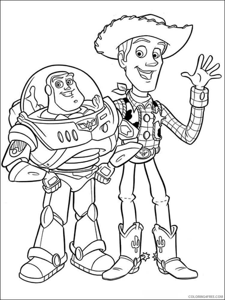 Toy Story Coloring Pages TV Film toy story 9 Printable 2020 10505 Coloring4free