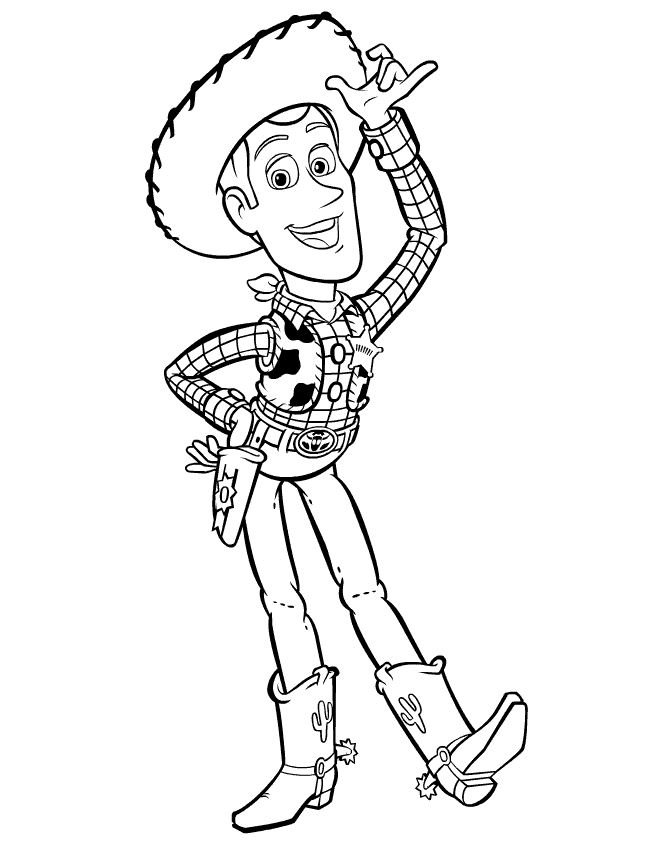 Toy Story Coloring Pages TV Film toy story pJaXD Printable 2020 10461 Coloring4free