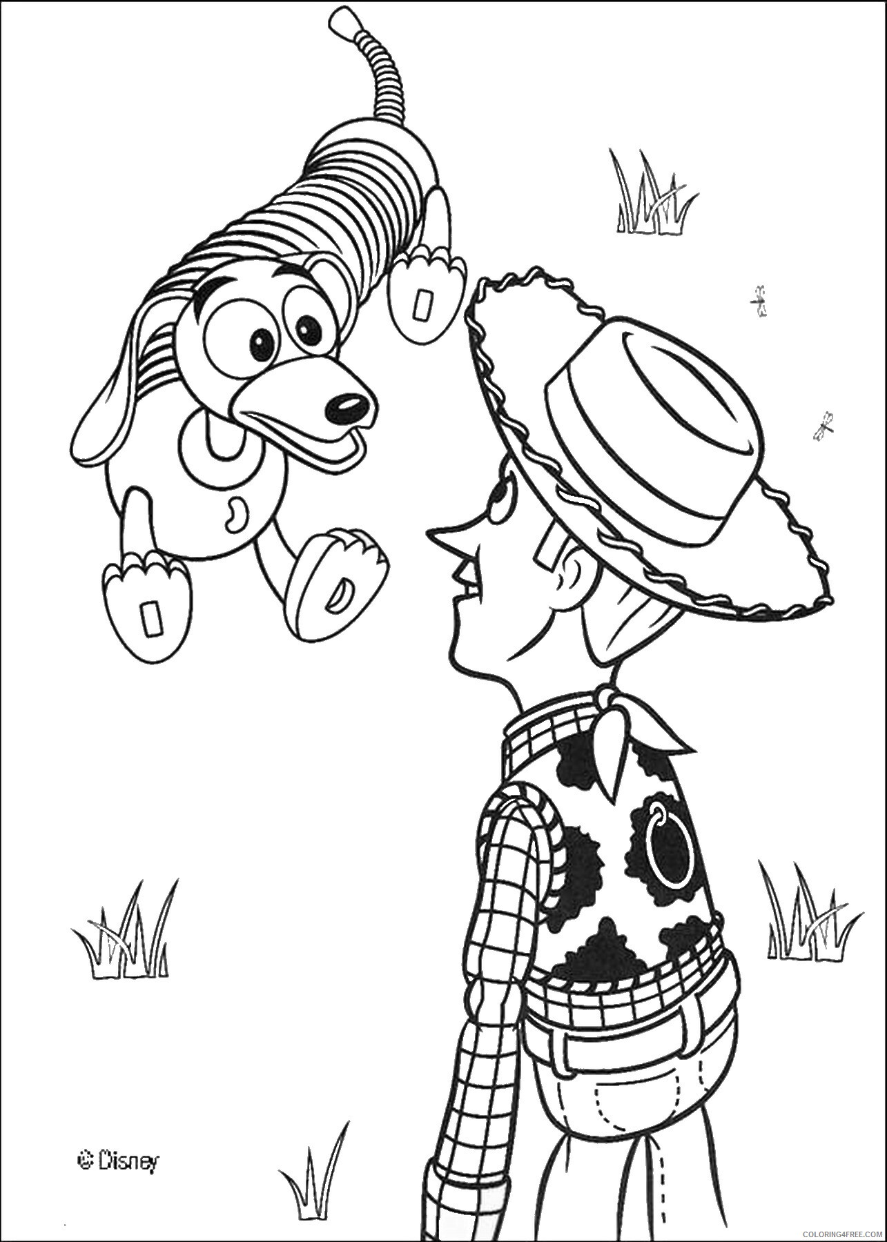 Toy Story Coloring Pages TV Film toystory_25 Printable 2020 10381 Coloring4free