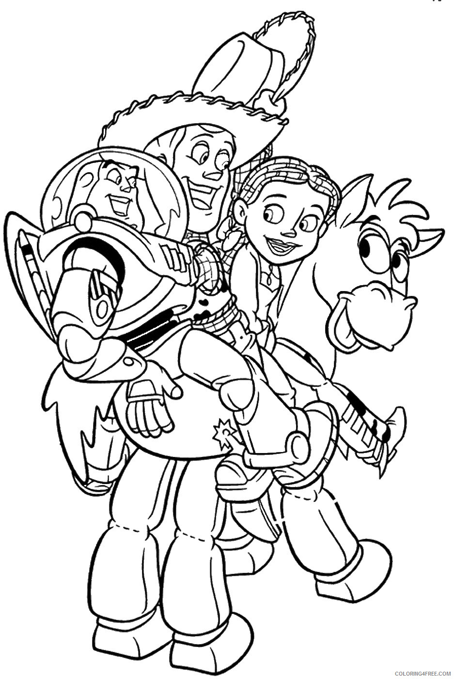 Toy Story Coloring Pages TV Film toystory_63 Printable 2020 10384 Coloring4free