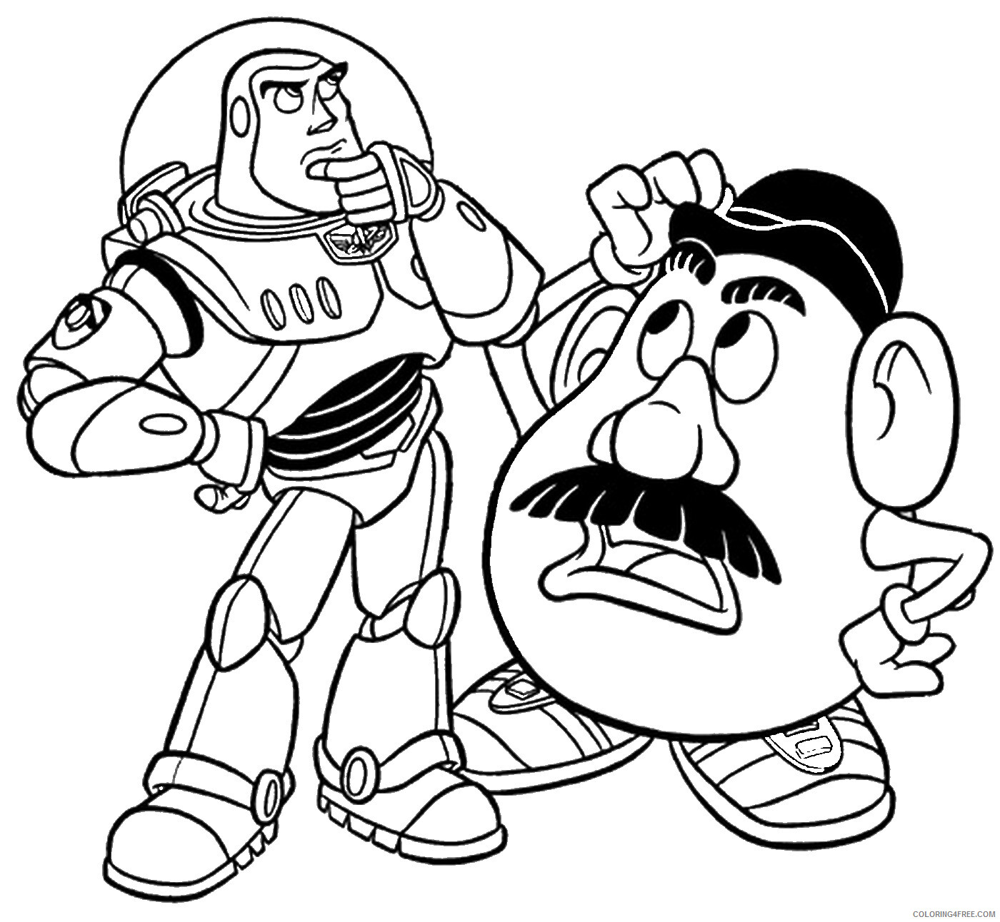 Toy Story Coloring Pages TV Film toystory_66 Printable 2020 10385 Coloring4free