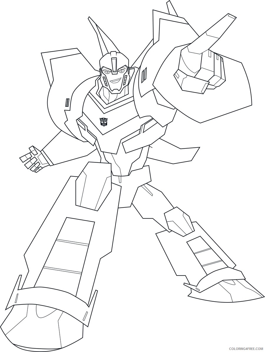 Transformers Coloring Pages TV Film Bumble Bee Transformer Printable 2020 10564 Coloring4free