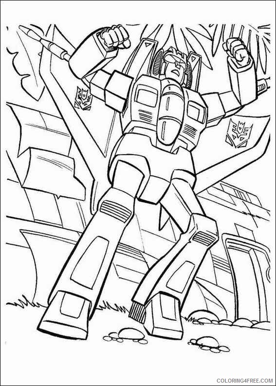 Transformers Coloring Pages TV Film Printable Transformers Printable 2020 10585 Coloring4free