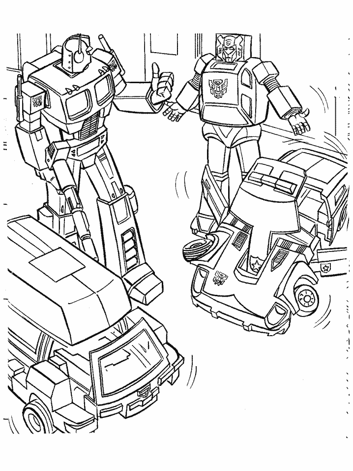 Transformers Coloring Pages TV Film Transformers Sheets Free Printable 2020 10667 Coloring4free